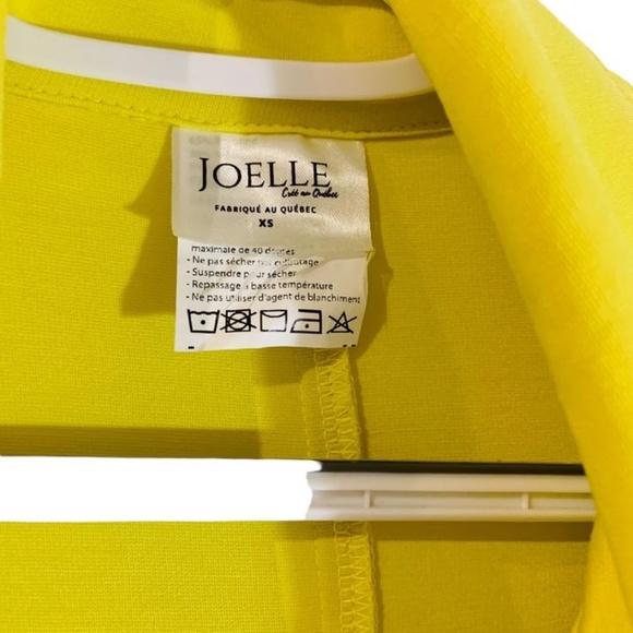 🇨🇦⚜️Joelle Collection Yellow Jacket XS NWT 🇨🇦⚜️ - Picture 3 of 8